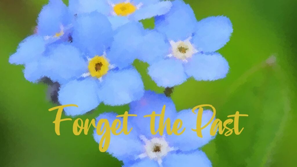 FORGET THE PAST